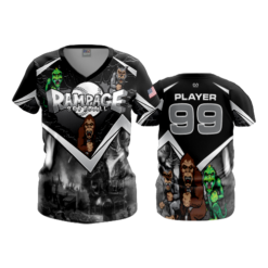 2673 WOMENS V NECK RAMPAGE-ALT-1
