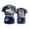 3725 WOMENS V NECK YANK-DEEZ-1