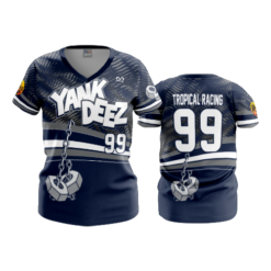 3725 WOMENS V NECK YANK-DEEZ-1