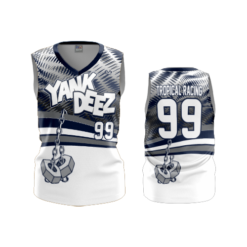 3725 WOMENS V NECK SLEEVELESS YANK-DEEZ-2