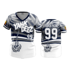 3725 WOMENS V NECK YANK-DEEZ-2