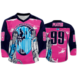 3715 UNISEX HOCKEY V NECK PRESTIGE-HOCKEY