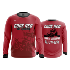 3637 MENS SPORT LONGSLEEVE CODE-RED-LAWNS