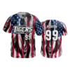 2573 MENS FULL BUTTON DOWN CENTRAL-OHIO-TIGERS-USA