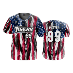 2573 MENS SPORT V NECK CENTRAL-OHIO-TIGERS-USA