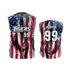 2573 MENS SPORT CREW NECK SLEEVELESS CENTRAL-OHIO-TIGERS-USA