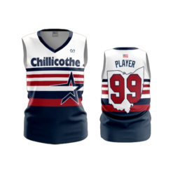 2701 WOMENS V NECK SLEEVELESS CHILLICOTHE-ALL-STARS-2