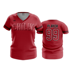3735 WOMENS V NECK CHILLICOTHE-ALL-STARS-CLEVER-2