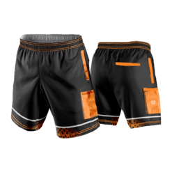 3732 MENS MIRCO FIBER 160gsm SHORT BEVERLY-BANDITS-BLACK-HEX