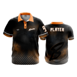 3732 MENS POLO SHIRT BEVERLY-BANDITS-BLACK-HEX