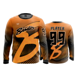 3732 MENS SPORT LONGSLEEVE BEVERLY-BANDITS-ORANGE