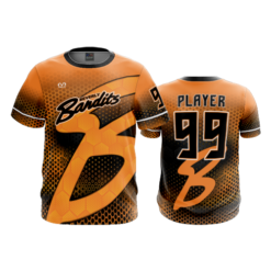 3732 MENS SPORT CREW NECK BEVERLY-BANDITS-ORANGE