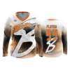 3732 WOMENS V NECK LONGSLEEVE BEVERLY-BANDITS-WHITE