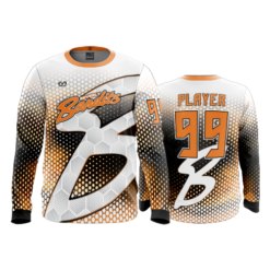 3732 MENS SPORT LONGSLEEVE BEVERLY-BANDITS-WHITE