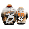 3732 UNISEX FLEECE HOODY BEVERLY-BANDITS-WHITE