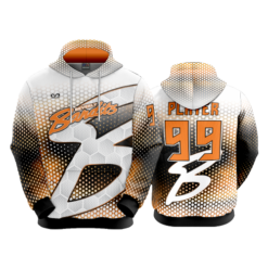 3732 UNISEX FLEECE HOODY BEVERLY-BANDITS-WHITE