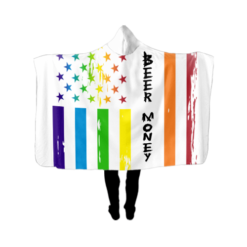 2828 UNISEX FAN WRAP HOODY BEER-MONEY-PRIDE-WHITE