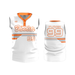 3732 WOMENS 2 BUTTON SCOOP NECK SLEEVELESS BEVERLY-BANDITS-1