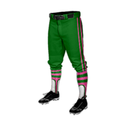 2847 MENS BASEBALL KNICKER PANT PINKALICIOUS-GREEN-1
