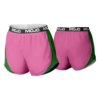 2847 WOMENS MICRO FIBER PRACTICE SHORT PINKALICIOUS-GREEN-2