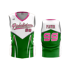 2847 WOMENS V NECK SLEEVELESS PINKALICIOUS-GREEN-2