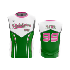 2847 MENS SPORT CREW NECK SLEEVELESS PINKALICIOUS-GREEN-2