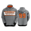 3741 UNISEX FLEECE HOODY LEGENDS-NEVER-DIE-1