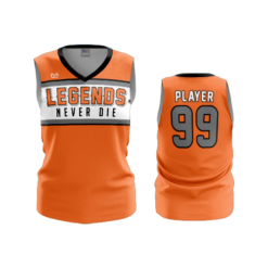 3741 WOMENS V NECK SLEEVELESS LEGENDS-NEVER-DIE-2