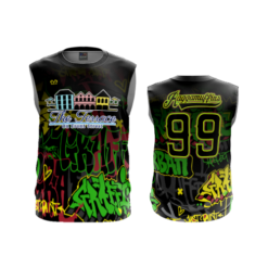 3731 MENS SPORT CREW NECK SLEEVELESS RAGGAMUFFINS-1