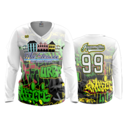 3731 WOMENS V NECK LONGSLEEVE RAGGAMUFFINS-2