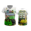 3731 WOMENS V NECK RAGGAMUFFINS-2