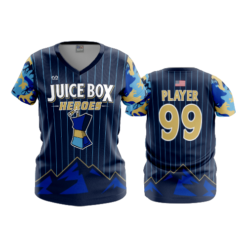 2232 WOMENS V NECK JUICE-BOX-HEROES-1