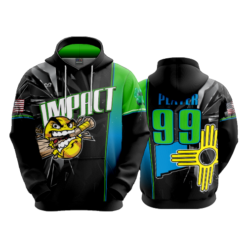 3729 UNISEX FLEECE HOODY IMPACT-1