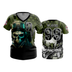 3733 WOMENS V NECK DYSFUNCTIONAL-VETERANS-1