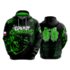 3087 UNISEX FLEECE HOODY GREASY-STRANGLERS-1