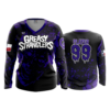 3087 WOMENS V NECK LONGSLEEVE GREASY-STRANGLERS-2