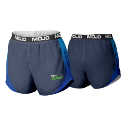 3730 WOMENS MICRO FIBER PRACTICE SHORT BLUE-WAVE-1