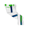 3730 MENS BALLPARK WHITE BRAID PANTS BLUE-WAVE-1