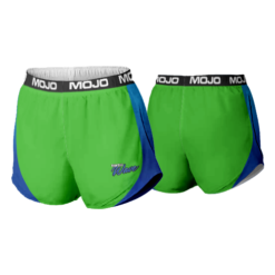 3730 WOMENS MICRO FIBER PRACTICE SHORT BLUE-WAVE-2