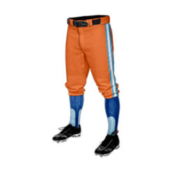 2898 MENS BASEBALL KNICKER PANT DRAFT-SPIDERZ-ORANGE-COLUMBIA-4