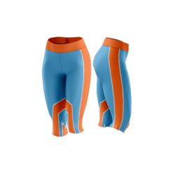 2898 WOMENS CAPRI LEGGINGS SPIDER-DRAFT-ORANGE-COLUMBIA-3