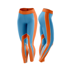 2898 WOMENS LEGGINGS SPIDER-DRAFT-ORANGE-COLUMBIA-3