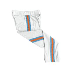 2898 MENS BALLPARK WHITE BRAID PANTS SPIDER-DRAFT-ORANGE-COLUMBIA-3