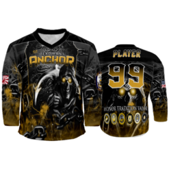 3480 UNISEX HOCKEY V NECK DEADMANS-ANCHOR-ADDONS