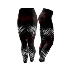 2898 WOMENS LEGGINGS SPIDER-DRAFT-DARK-RED-2