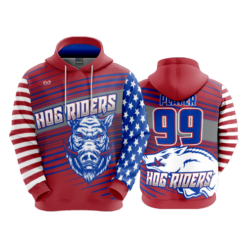 3737 UNISEX FLEECE HOODY HOG-RIDERS-1