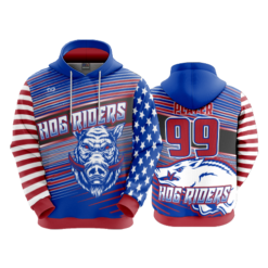 3737 UNISEX FLEECE HOODY HOG-RIDERS-2