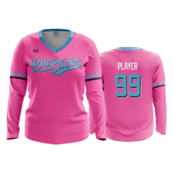 3738 WOMENS V NECK LONGSLEEVE BIG-STICKS-2
