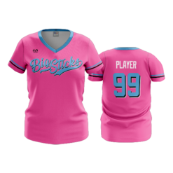 3738 WOMENS V NECK BIG-STICKS-2