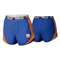 3716 WOMENS MICRO FIBER PRACTICE SHORT MAINE-MOJO-ORANGE-ROYAL-1